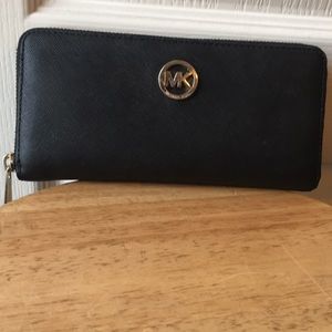 100% Authentic Michael Kors leather wallet